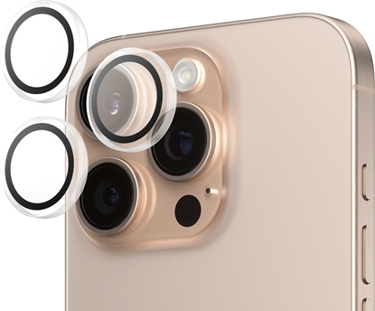 Picture of PanzerGlass Hoops Transparent Lens Protector iP 16 Pro / Max