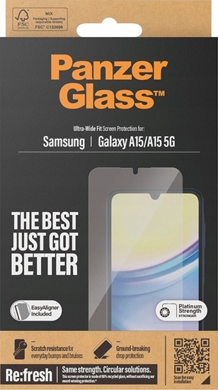 Изображение PanzerGlass PanzerGlass Ultra-Wide Fit Sam A15 / A15 5G Screen Protection 7349