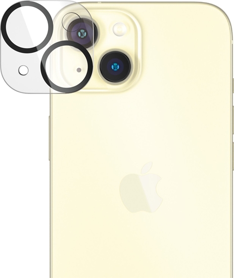 Picture of PanzerGlass PicturePerfect Camera Lens Protector iPhone 2023 6.1 | 6.7 | PanzerGlass | 1136 | Apple | Apple iPhone 15, 15 Plus | Glass | Black/Transparent | Lens protector - glass