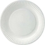 Изображение Paptallerken Catersource Ø18 cm FSC-mærket bionedbrydelig Hvid,100 stk/pk