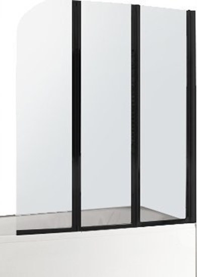 Picture of Parawan nawannowy KFA MODERN 3 PARAWAN NAWANNOWY 120/140 CZARNE/CZYSTE // KNA.F170-06942P