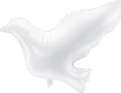 Изображение Party Deco Balon fiolowy, gobek, biay, 77x66 cm uniwersalny