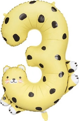 Picture of Party Deco Balon foliowy 3 Gepard 68x98cm