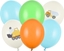 Attēls no Party Deco BALONY 30CM POJAZDY BUDOWLANE