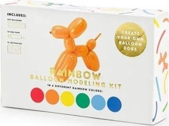 Изображение Party Deco Balony modeliny z pompk 130cm 30szt