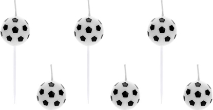 Picture of Party Deco wieczki pikery Pika Nona - 6 szt. uniwersalny