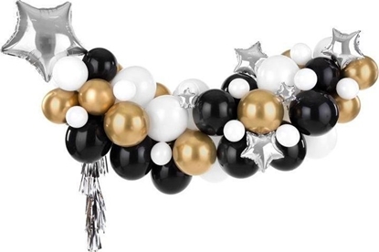Attēls no PartyDeco Girlanda balonowa Gwiazdk167x135cm