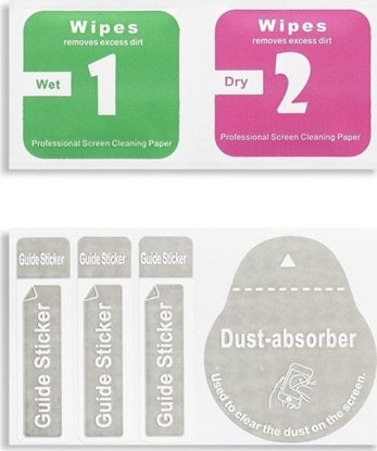 Picture of Partner Tele.com Szko hartowane Blue Star 5D - do Samsung Galaxy S22 Ultra (full glue/case friendly) - czarny