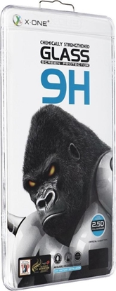 Attēls no Partner Tele.com Szko hartowane X-ONE 3D Full Cover - do Samsung Galaxy S22 Ultra (case friendly) - dziaajcy czytnik