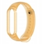 Attēls no Pasek silikonowy do Xiaomi Mi Band 5 / 6 / 7 opaska - zoty