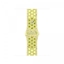 Изображение Pasek sportowy Nike w kolorze promiennym zielonożółtym do koperty 42 mm - rozmiar M/L