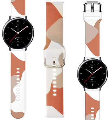 Изображение Pasek Strap Moro do Samsung Galaxy Watch 45 / 46 / 47 mm silikonowa bransoletka opaska do zegarka - wzór 5