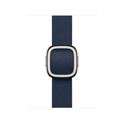 Изображение Pasek w kolorze głębinowego błękitu z klamrą nowoczesną do koperty 42 mm - rozmiar S