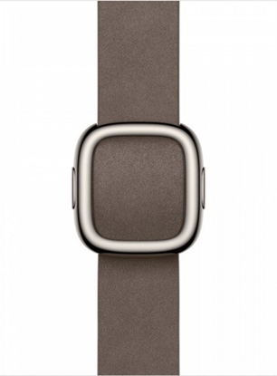 Изображение Pasek w kolorze szarobrązowym z klamrą nowoczesną do koperty 42 mm - rozmiar L