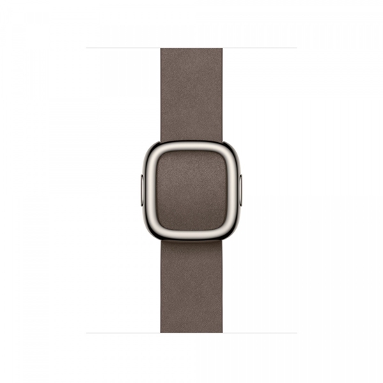 Picture of Pasek w kolorze szarobrązowym z klamrą nowoczesną do koperty 42 mm - rozmiar S