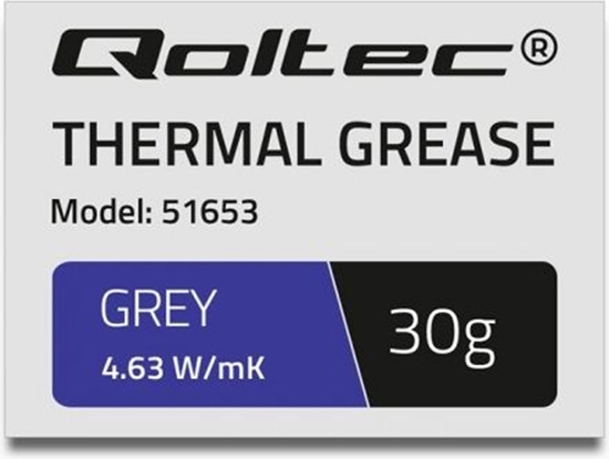 Picture of Pasta termoprzewodzca Qoltec Grey 30g (51653)