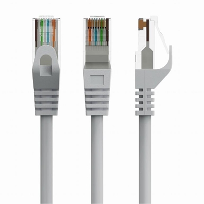 Изображение PATCH CABLE CAT6 UTP 1.5M/GREY PP6U-1.5M GEMBIRD