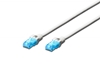Picture of Patch cord RJ45-RJ45, kat.5e, U/UTP, AWG 26/7, PVC, 0.25m, biały