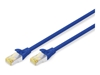 Picture of Patch cord S/FTP kat.6A LSOH 0,5m Niebieski