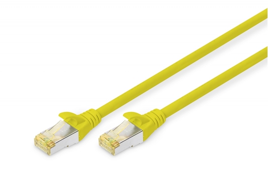 Изображение Patch cord S/FTP kat.6A LSOH 0,5m Żółty