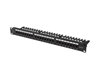 Изображение Lanberg 19" Patchpanel 1U 24-Port CAT.6A UTP + Kabelorg. sw