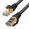 Изображение Patchcord CAT.7 SSTP (8P8C) RJ45; 3m; płaski; C1897BK-3M 