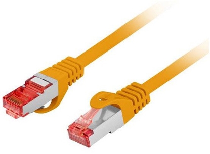Изображение PATCHCORD KAT.6 S/FTP LSZH CU 20M POMARACZOWY FLUKE PASSED LANBERG