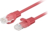 Изображение Patchcord kat.6 UTP 0.5M 10-pack fluke passed czerwony