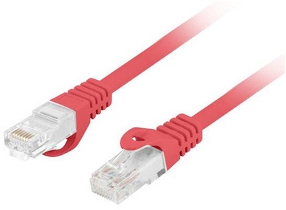 Изображение PATCHCORD KAT.6 UTP LSZH CU 20M CZERWONY FLUKE PASSED LANBERG
