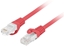 Picture of PATCHCORD KAT.6 UTP LSZH CU 20M CZERWONY FLUKE PASSED LANBERG