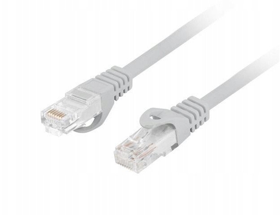 Изображение PATCHCORD KAT.6 UTP LSZH CU 20M SZARY FLUKE PASSED LANBERG