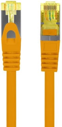 Изображение PATCHCORD KAT.6A S/FTP LSZH CU 15M POMARACZOWY FLUKE PASSED LANBERG