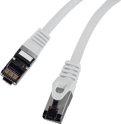 Attēls no Lanberg Patchcord kat.8.1 S/FTP LSZH CU 0.25m fluke passed szary