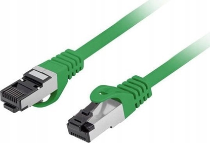 Picture of Lanberg Patchcord S/FTP kat.8.1 1m LSZH CU fluke passed zielony