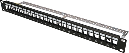Attēls no ExtraLink Patchpanel modularny 24 porty STP