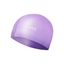 Picture of PELDCEPURE NQC SOLID COLOR VIOLET SILICONE SWIMMING CAP DOTS NILS AQUA