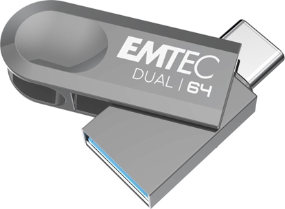 Picture of Emtec USB3.2 Type-C Dual D280 64GB