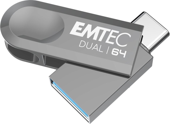 Picture of Emtec USB3.2 Type-C Dual D280 64GB