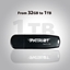 Изображение Pendrive Patriot Patriot Core 1B Type A USB 3.2 80MB/s czarny