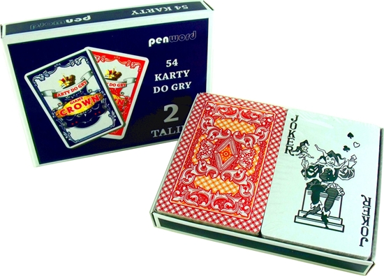 Picture of Penword Karty do gry 54 2 talie