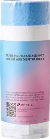 Picture of PETKIT Cat waste bags, litter bags for Pura Max and Pura X, 1 roll (20 pieces)