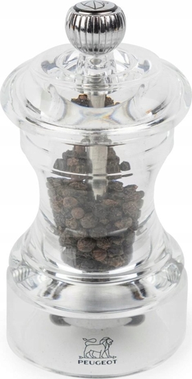 Picture of Peugeot Bistro pepper mill 10cm acryl transparent
