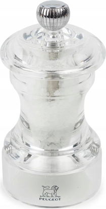 Picture of Peugeot Bistro salt mill 10 cm acryl transparent