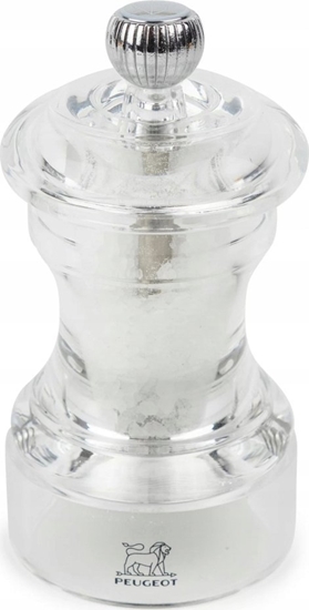 Picture of Peugeot Bistro salt mill 10 cm acryl transparent