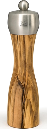 Attēls no Peugeot Fidji pepper mill 15 cm olive wood and stainless steel