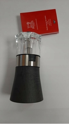 Изображение Peugeot Oslo salt mill 12 cm graphite wood,stainl.steel,acryl
