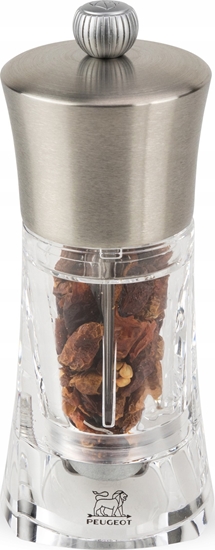 Изображение Peugeot OUESSANT Chili mill stl. steel/transparent 14cm