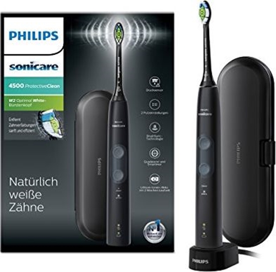 Изображение Philips 4500 series HX6830/53 electric toothbrush Adult Sonic toothbrush Black, Grey