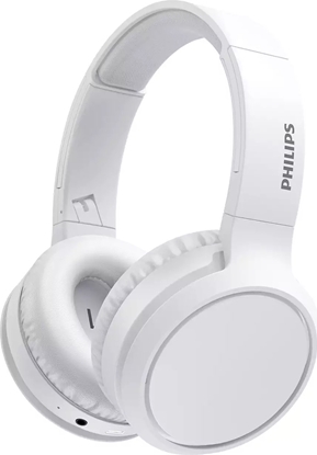 Picture of Philips 5000 series TAH5205WT/00 headphones/headset Wireless Head-band Music USB Type-C Bluetooth White