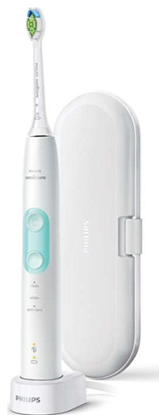 Picture of Philips 5100 series HX6857/28 electric toothbrush Adult Sonic toothbrush Mint colour, White